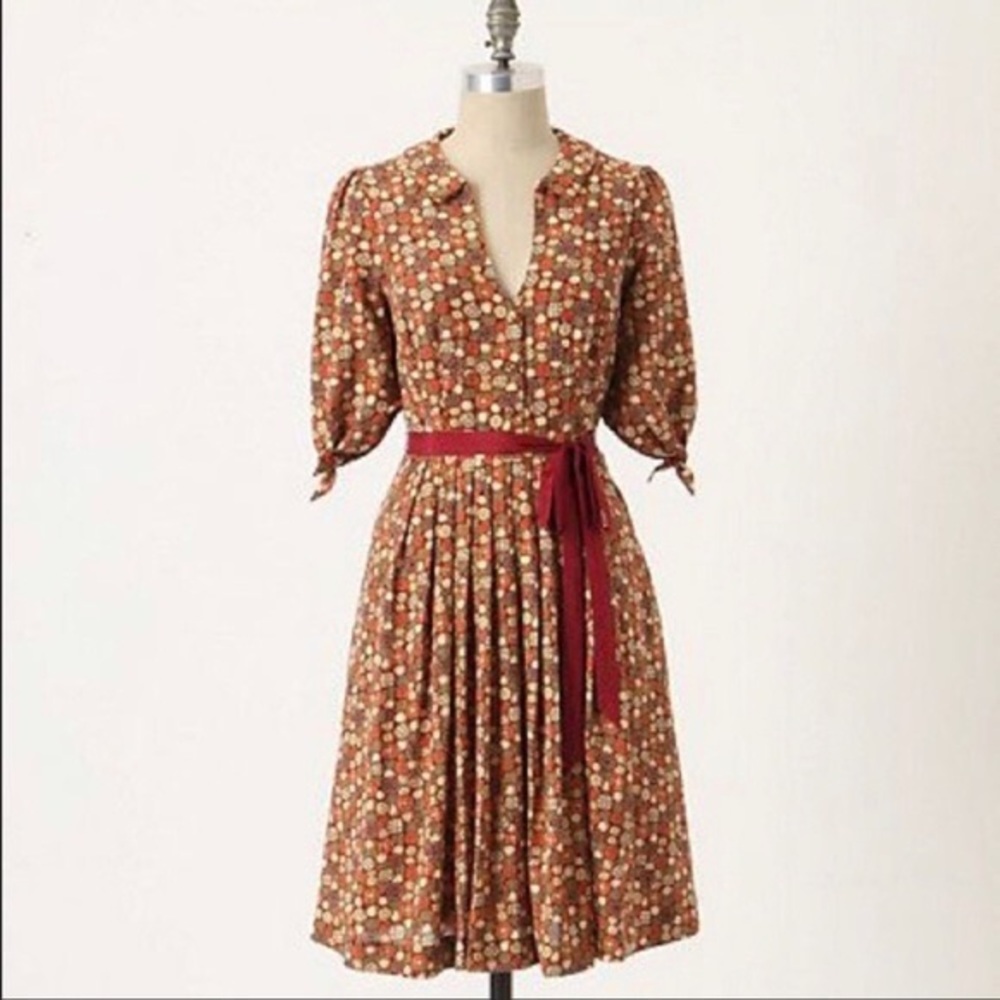 Anthro Edme & Esyllte Sugar Coated Shirt Dress